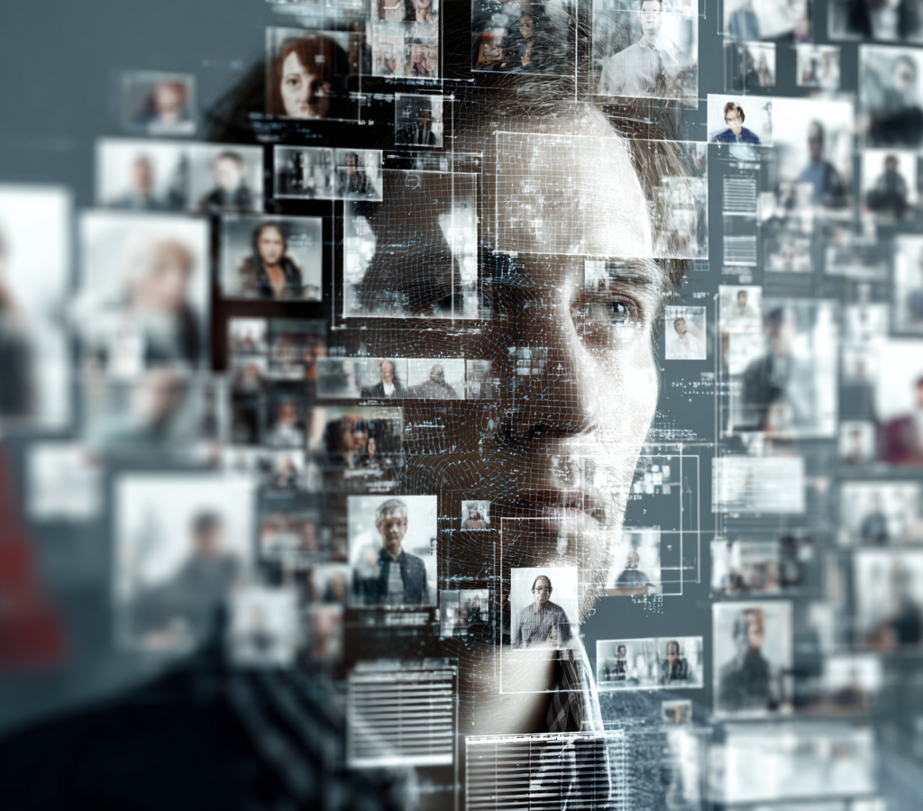 Illustration showing identity replacing the traditional network perimeter in a Zero Trust cybersecurity model